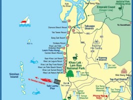 泰国甲米岛地图_泰国甲米岛自助游攻略