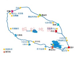 青海旅游攻略自驾游最佳路线图_青海旅游线路图 自驾