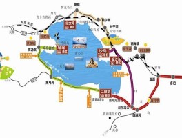 甘肃青海旅行地图_甘肃青海旅游景点地图全图